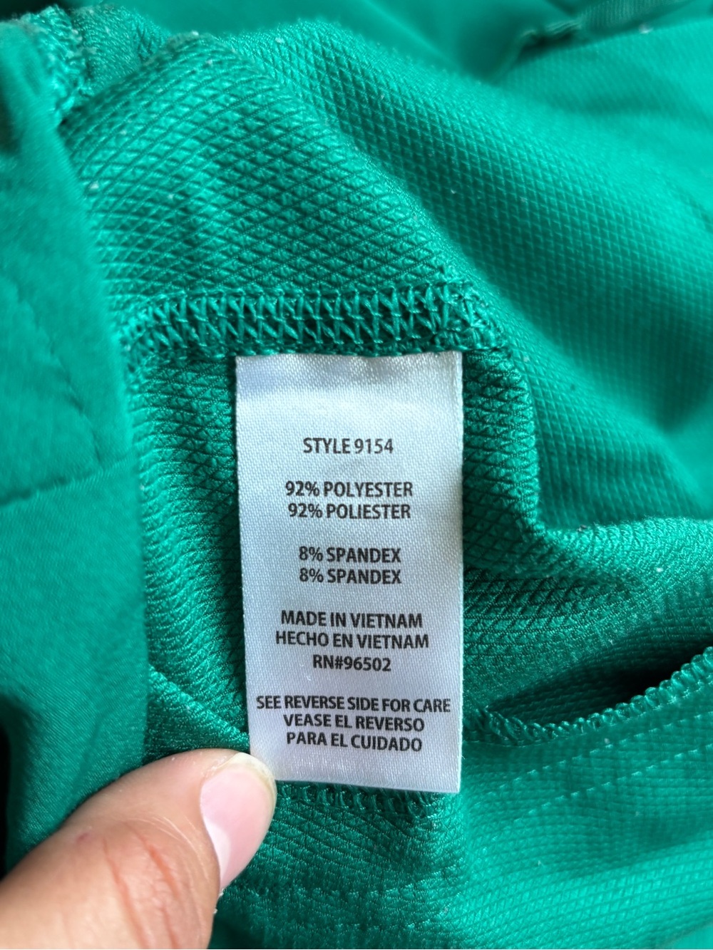healing hands Emerald Green Women’s M Cargo Drawstring Scrub Pants HH 360 - Picture 10 of 10